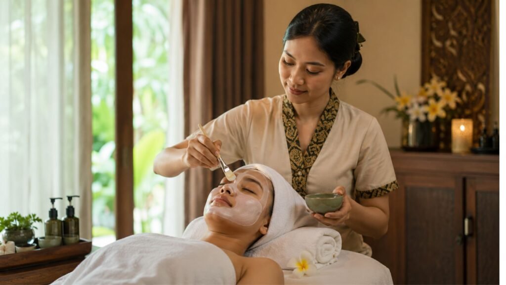 facial treatment,