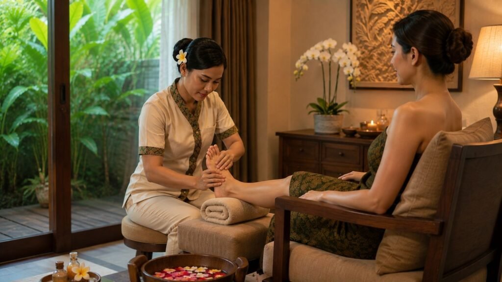 foot reflexology