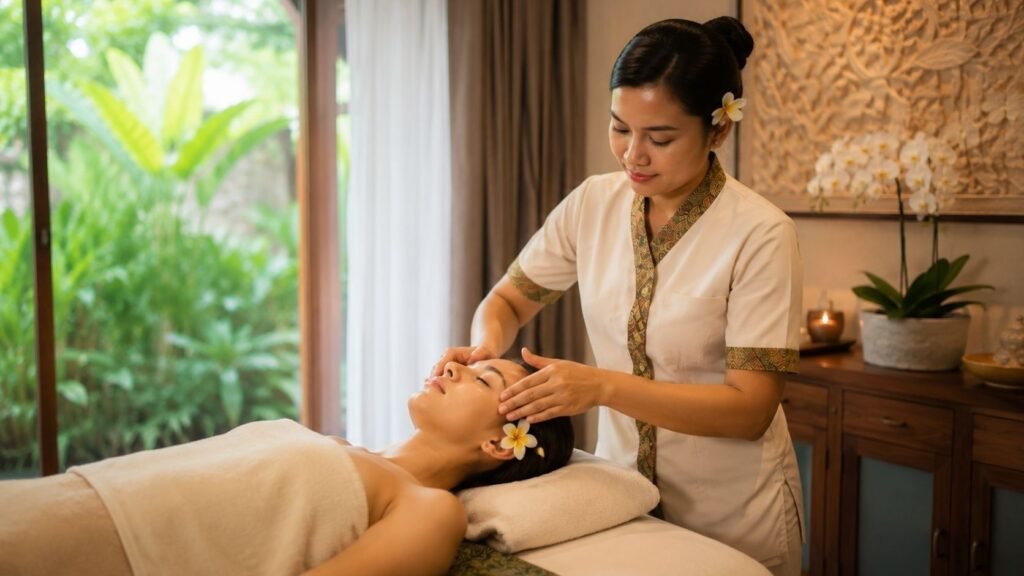 indian head massage